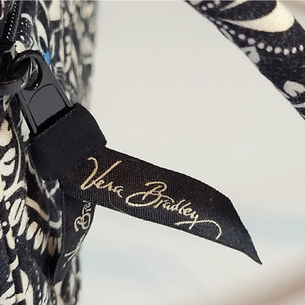 Vera Bradley Black & White Bag - Picture 2 of 9